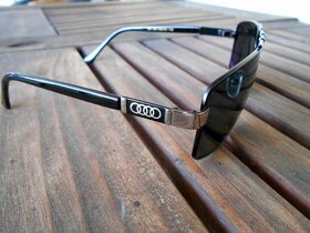 Brýle AUDI černé obroučky + Krabička a doplňky - 4