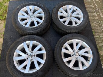 ❄️Zimní ORIGINÁL Alu Volkswagen Aragon R16, 5x112 215/60/16 - 4