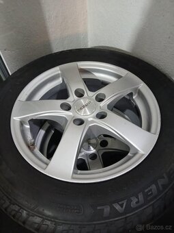 SADA LETNÍCH KOL ALUTEC 5X110 R15 TPMS SNÍMAČE - 4