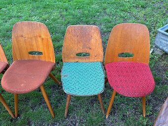 RETRO designové BRUSEL židle - cena za kus 200,- - 4