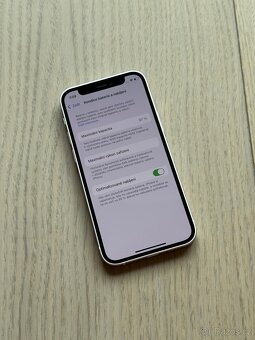 APPLE IPHONE 12 MINI 128GB-BÍLÝ,KRÁSNÝ STAV,BATERIE 97% - 4