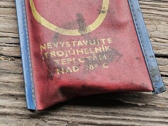 Retro dobový výstražný trojúhelník METASPORT - 4