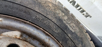 Zimní zátěžová kola na VW T4 rozměr 195/70R15C - 4