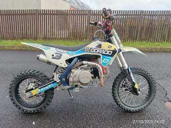 Dirtbike - Pitbike Dorado 125 4Takt , kola 14/12 - 4