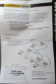 Prodám WODAPLUG adaptéry na přenos internetu po zásuvce 220V - 4