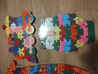 Dřevěné puzzle - 4
