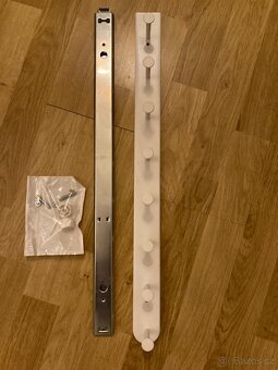 Ikea komplement výsuvný věšák 58 cm bílý - 4