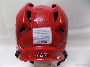 Hokejová helma CCM FitLite 40 SR ( velikost M ) - ÚPLNĚ NOVÁ - 4