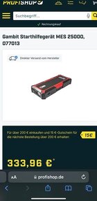 Powerbanka Gambit MES 25000 - 4