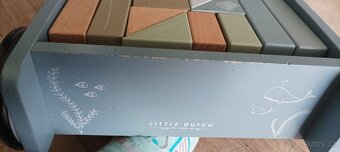 Vozík Little dutch s kostkama - 4