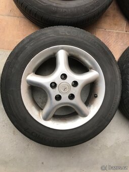 Alu kola 15” 5x112 a letní pneu 195/65/R15 - 4