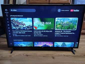 4K Smart TV LG 43UH603-úhlopříčka 108cm - 4