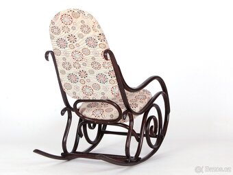 Houpací křeslo THONET po renovaci. - 4