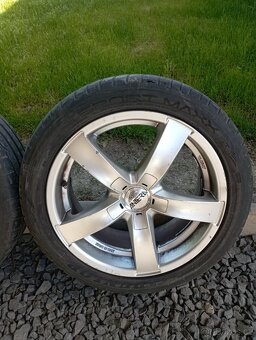 ALU 5x120 R17 včetně pneu - 4