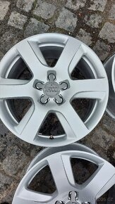 17" 8JX17 ET39 ORIGINÁLNÍ SADA ALU DISKŮ AUDI - 4