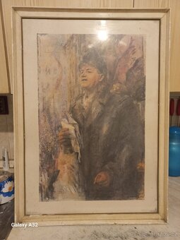 Prodej obrazu prezidentu ,České statní znaky - 4