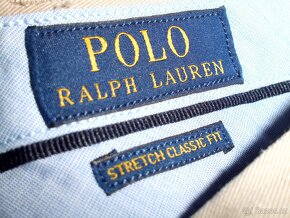 Ralph Lauren pánske chino stretch nohavice L 34/32 - 4