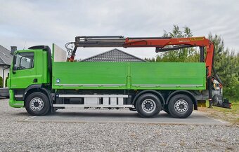 DAF CF400 6x2 - valník s hydraulickou rukou Palfinger - 4