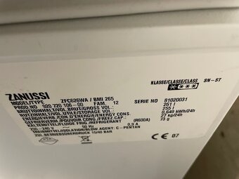 Pultový mrazák 255 l Zanussi - 4