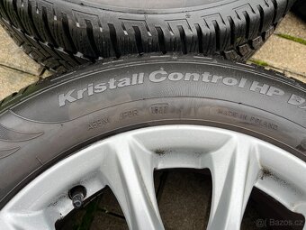 4x alu disky FORD 5x108 R16, zánovní zimní pneu - 4