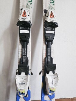 Dětský lyžařský set – lyže 107 cm + lyžáky 21,5 / 259 mm - 4