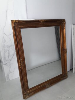Zrcadlo ve starožitném rámu - 4