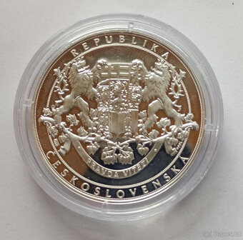 Pamětní medaile – T. G. Masaryk • Stříbro 999/1000 - 4