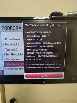 LG 3D televize 55' 140cm Smart - 4