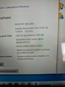 PRODÁM NOTEBOOK 2V1 LENOVO IDEAPAD YOGA 11S SSD DISK - 4