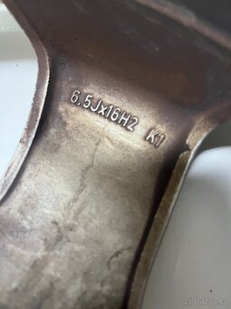 Litá kola Borbet 16x6,5” 5x100 ET48 63,3mm (kroužky 56,1) - 4