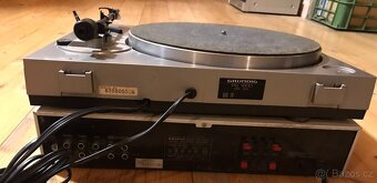 ZESILOVAČ SANYO JA-400 ,GRAMOFON GRUNDIG PS1600 (NOVÁ JEHLA) - 4