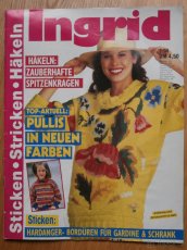 Německé módní časopisy BURDA, Ingrid, Phildar - 4