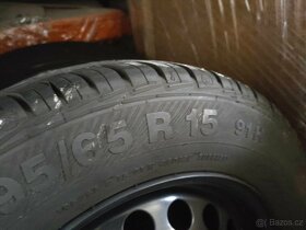 15" Letní plechová sada pneu - 4