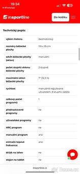 Magnetický běžecký pás inSPORTline Excel Run - 4
