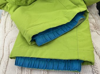 Oteplováky, lyžařské kalhoty LEWRO zelené - 4