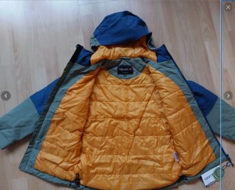 Nová slabší zimní nepromokavá bunda Trollkids, vel. 152 - 4