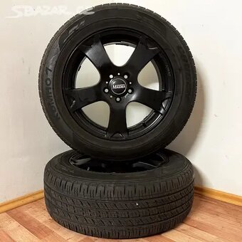 SSANGYONG KORANDO 5x112 R17 ET35+CELOROČNÍ 225/60R17 7/6mm - 4