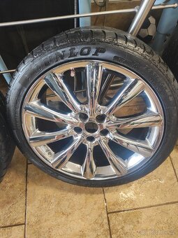 Exkluzivní sada chromovaných kol pro Jaguár XK,XF, 245/40R19 - 4