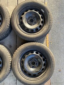 Plechové disky Octavia 2, Tiguan -zimní pneu 205/55R16H - 4
