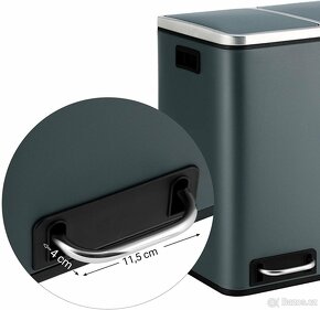 NOVÝ RECYKLAČNÍ ODPADKOVÝ KOŠ 2X15L - 4