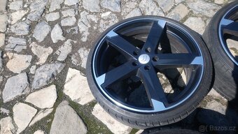al kola 20 5x112 ŠKODA VW SEAT AUDI MERCEDES + pneu - 4