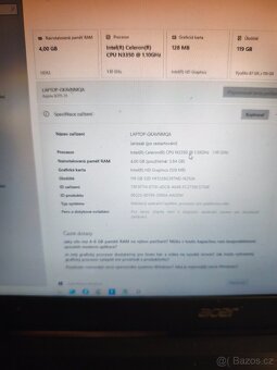 Notebook Acer ve výborném Stavu... - 4