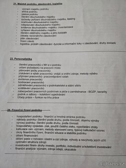 Maturitní otázky- ekonomika, marketing - 4