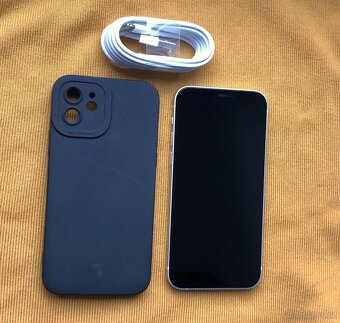 TOP STAV - Apple Iphone 12 64GB bílý baterie 100% - 4
