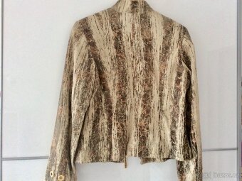 Dámská kožená bunda, vel. M. - 4