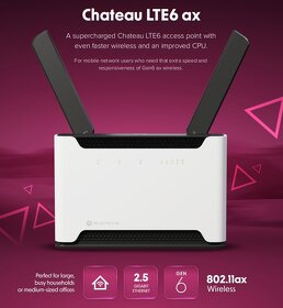 Wi-Fi 6 Router MikroTik Chateau ax (v záruce) - 4