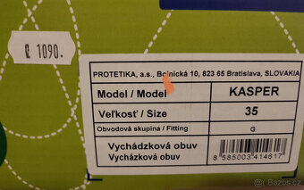 Dětská celoroční obuv Protetika KASPER vel. 35. - 4