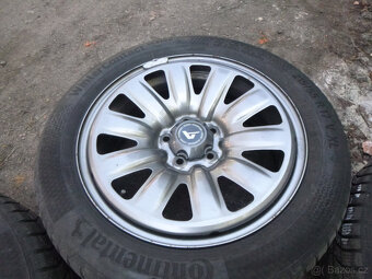 4x disk (5x112) zimní pneu continental 215/55 r17 - 4