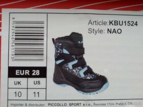 Zimní boty vel. 28 - 4
