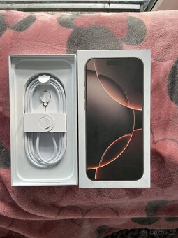 iPhone 16 pro max 256 gb ( pouštní Titan) - 4